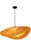 Vintage Bamboo Hanging Lamp, Hand-Woven Retro Pendant Ceiling Light, Adjustable E27, 100cm