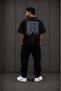 Palestine Motif Bandana Patterned 100% Cotton Oversize T-Shirt – Unisex Streetwear - 2