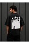 Palestine Arabic Calligraphy Patterned 100% Cotton Oversize T-Shirt – Unisex Streetwear