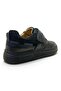 985 Orthopedic 100% Genuine Leather Boys' Black School Shoes - 3