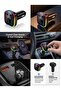 CARBT29 Bluetooth FM Transmitter Car Charger with QC3.0 Fast Charging, Dual USB Ports, LED Display, Hands-Free Calling, Music Streaming and Wireless Car Adapter for Smartphones - 7