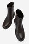 Parfonel Women's Genuine Leather Zippered Boots Brown - 4