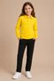Children's Unisex Polo Collar Long Sleeve T-Shirt 100% Cotton 2-14 Years - 2