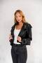 Women's Oversize Leather Jacket