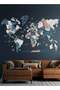 Wooden World Map Wall Decor Travel Wall Art Home Decoration UAE, Mystery