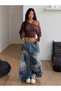 Bele Sitted Asymmetric Collar Loose Fit Long Sleeve Ruched Blouse G9620 - 4