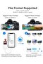 محول كاميرا USB لايتنينج الى بطاقة SD وTF ابل للايفون/ايباد وقارئ بطاقات 3 في1 USB دونجل لفلاشة USB، - 6