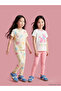 Nevavm Girls' Leggings with Elastic Waist, 2-Piece Set