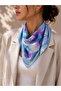 Modern Patterned 70X70 Women's Scarf - 3