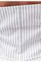 سترة قصيرة مخططة برقبة على شكل V - STRIPE COMB - 5