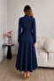Gold Single Button Notched Lapel Jacket and Trousers Double Blazer Suit - 4