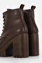 JVL 207 Lace Detail High Heel Boots - 4