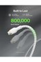 Usb-If Certified Braided Type C Fast Charging Cable for iPhone 15, Samson Boost Charge Pro USB C Cable - 3