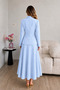 Gold Single Button Notched Lapel Jacket and Trousers Double Blazer Suit - 4