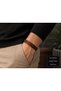 Castello Premium Three-Row Braided Leather Men's Bracelet – Steel Magnetic Clasp