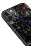 حافظة مقاومة للصدمات متوافقة مع هاتف iPhone 12 Pro Max مع حماية للكاميرا بنمط الكواكب - 4
