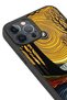حافظة مقاومة للصدمات متوافقة مع هاتف iPhone 12 Pro Max مع حماية للكاميرا بنمط TreeRing - 4