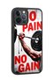 iPhone 12 Pro Max Compatible Fitness Patterned Shockproof Case with Camera Protection - 2