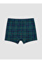 Esvab • Modern & Distinctive Embroidered and Plain Model Boys' 3-Piece Boxer - 6