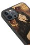 حافظة مقاومة للصدمات متوافقة مع هاتف iPhone 12 Pro Max مع حماية للكاميرا بنمط الساحرة - 4