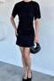 Side Gathered Women's Dress - 3