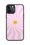 iPhone 12 Pro Max Compatible Sunface Patterned Shockproof Case with Camera Protection - 5