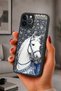 حافظة مقاومة للصدمات متوافقة مع هاتف iPhone 12 Pro Max مع حماية للكاميرا بنمط الحصان الأبيض
