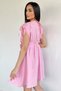 Daisy Appliqué Short Dress - 4