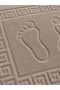 Footprint Bathroom Foot Towel 50X70 cm Soft Absorbent Patterned Towel Mat - 3