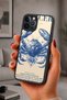 حافظة مقاومة للصدمات متوافقة مع هاتف iPhone 12 Pro Max مع حماية للكاميرا بنمط السرطان