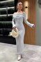 Madonna Collar Women's Long Dress - 2