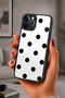 iPhone 12 Pro Max Compatible Minimalist Patterned Shockproof Case with Camera Protection
