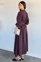 Perry Women's Shirt Collar Belted Dress - 5