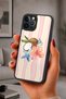 حافظة مقاومة للصدمات متوافقة مع هاتف iPhone 12 Pro Max مع حماية للكاميرا بنمط جوز الهند