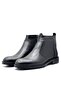 Men's Genuine Leather Boots - Fur-Lined, Cold and Water Resistant, Orthopedic, Non-Slip Sole Winter Shoes