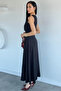 Waist Chain Belted Dress - 4
