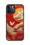 iPhone 12 Pro Max Compatible Peony Patterned Shockproof Case with Camera Protection - 5