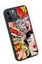 iPhone 12 Pro Max Compatible Nostalgia Patterned Shockproof Case with Camera Protection - 3