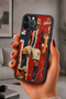 حافظة مقاومة للصدمات متوافقة مع هاتف iPhone 12 Pro Max مع حماية للكاميرا بنمط هاالاند
