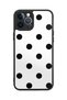 iPhone 12 Pro Max Compatible Minimalist Patterned Shockproof Case with Camera Protection - 5