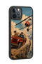 حافظة مقاومة للصدمات متوافقة مع هاتف iPhone 12 Pro Max مع حماية للكاميرا بنمط الطيار - 2