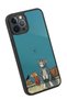 حافظة مقاومة للصدمات متوافقة مع هاتف iPhone 12 Pro Max من طراز TomJerry مع حماية للكاميرا - 3