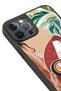 حافظة مقاومة للصدمات متوافقة مع هاتف iPhone 12 Pro Max مع حماية للكاميرا بنمط نباتي - 4