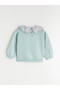 Bebe Roba Collar Girls' Sweatshirt from Uzg Store for Style Enthusiasts - 2