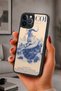iPhone 12 Pro Max Compatible Capricorn Patterned Shockproof Case with Camera Protection