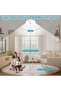 Ceiling Light, Wireless Battery Operated Ceiling Light with Motion Sensor and Remote, LED Flu - 4