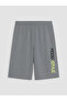 Ozmarka New Season Black Printed Boys' Pajama Shorts 2-Pack - 2