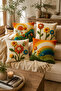 3D Digital Printing Energizing and Cute Set of 4 Cushion Covers 43X43 - 7