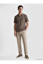 Lcwaikiki Classic Brown Polo Collar Men's T-Shirt - 2