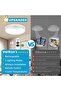 Ceiling Light, Wireless Battery Operated Ceiling Light with Motion Sensor and Remote, LED Flu - 3